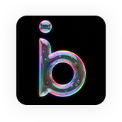 AI影像製作範例-3D光暈泡泡LOGO設計