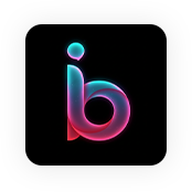 AI照片製作範例-3D霓虹字母b設計