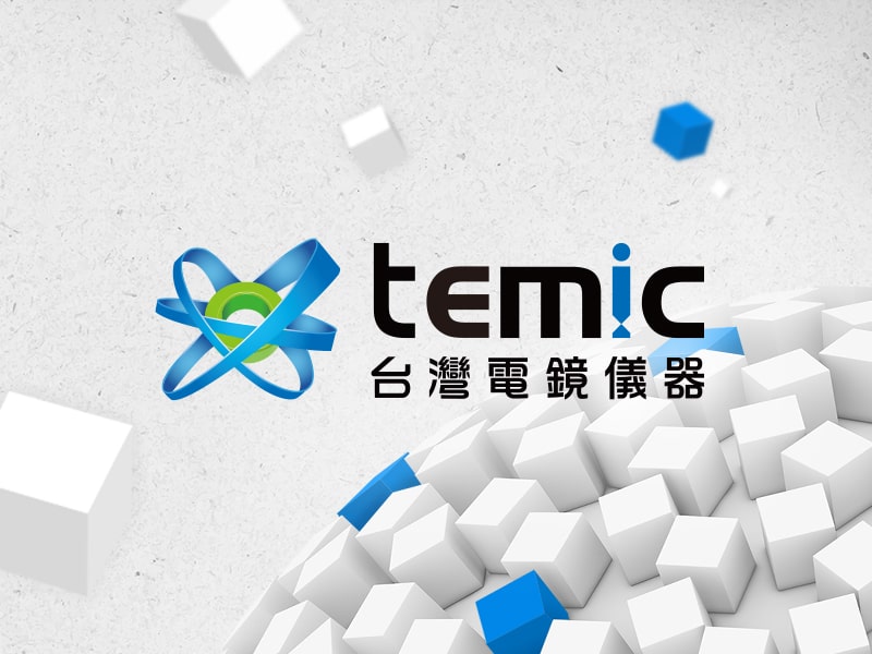 Temic 台灣電鏡 網頁設計案例縮圖