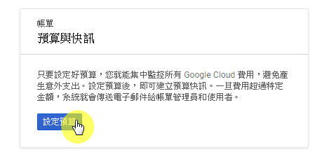 步驟二:設定預算